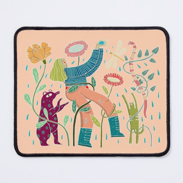 Item preview, Girl in Rain Boots and Wild Things designed and sold by PurpleParlo.