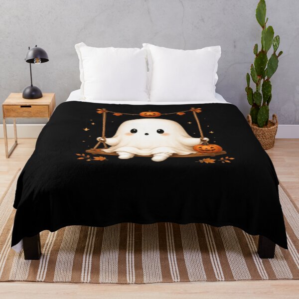 Item preview, Cute Ghost on a Swing designed and sold by abieran.