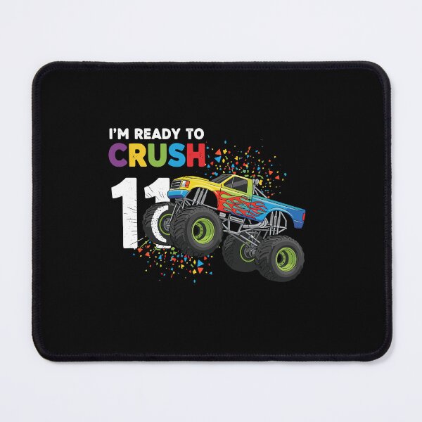 Item preview, I'm Ready To Crush 11 Monster Truck Eleven Year Old Birthday designed and sold by PopStars1993.