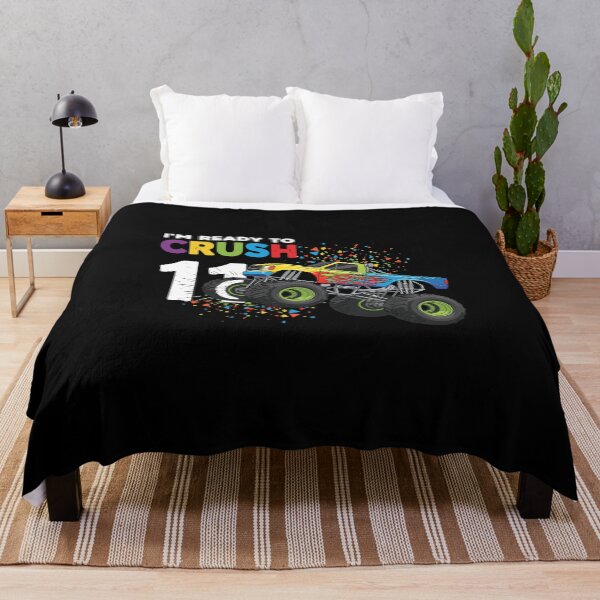 Item preview, I'm Ready To Crush 11 Monster Truck Eleven Year Old Birthday designed and sold by PopStars1993.