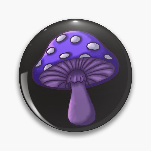 Item preview, Midnight mushroom - Amanita Muscaria - dark fairytale designed and sold by OhNoNotAgain42.