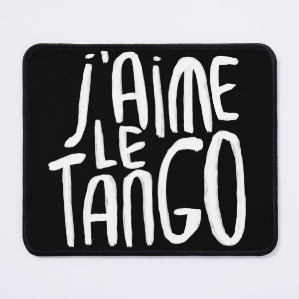 Item preview, J aime le tango, tango dancing designed and sold by danceink.
