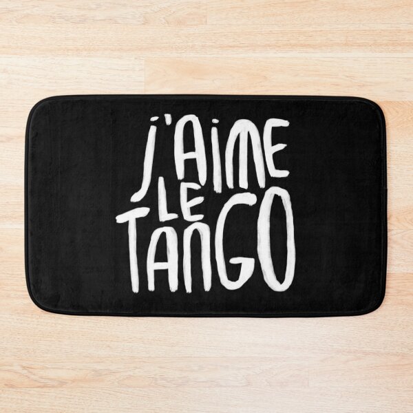 Item preview, J aime le tango, tango dancing designed and sold by danceink.