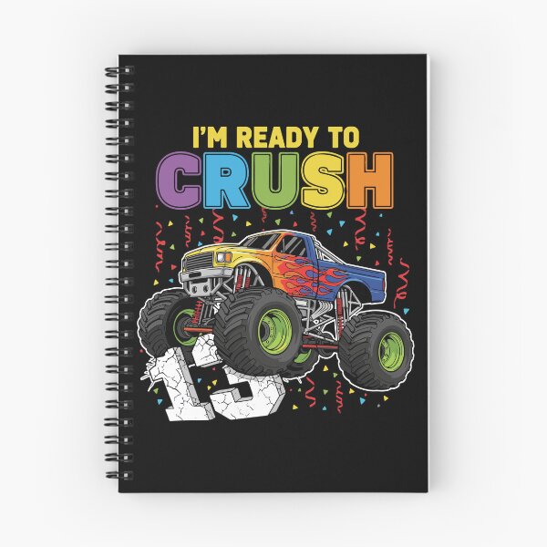 Item preview, I'm Ready To Crush 13 Monster Truck Thirteenth Birthday Teenager designed and sold by PopStars1993.