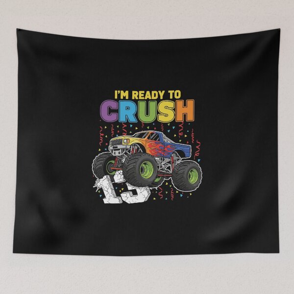 Item preview, I'm Ready To Crush 13 Monster Truck Thirteenth Birthday Teenager designed and sold by PopStars1993.