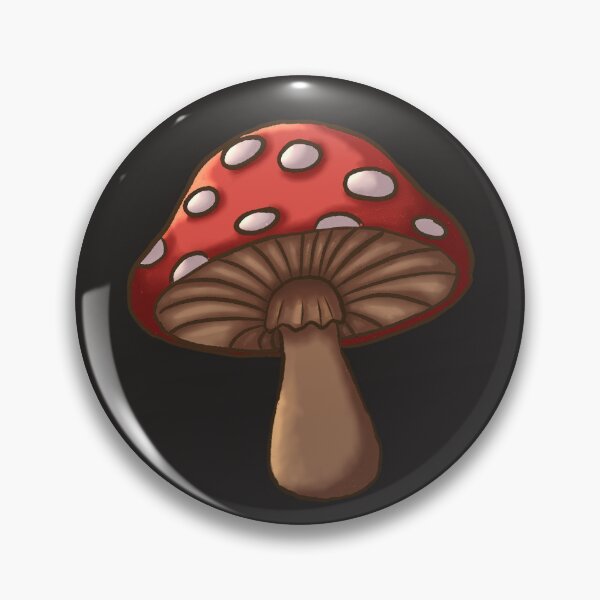 Item preview, Midnight mushroom - Amanita Muscaria - dark fairytale designed and sold by OhNoNotAgain42.