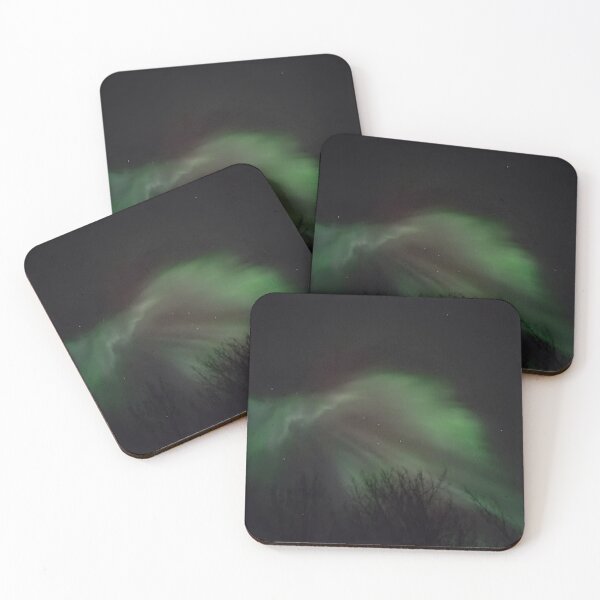 Item preview, Northern Lights over Big Delta Junction, AK  designed and sold by Moments-N-Time.