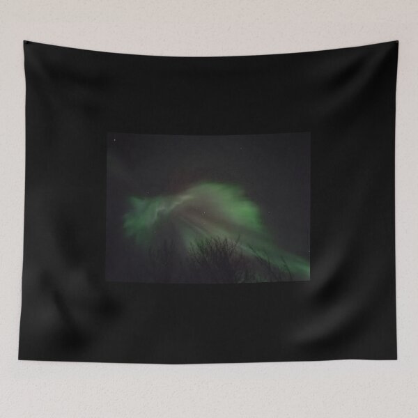 Item preview, Northern Lights over Big Delta Junction, AK  designed and sold by Moments-N-Time.