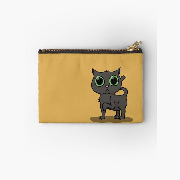 Item preview, Cute Black Cat with Green Eyes designed and sold by Clipboard Creations.
