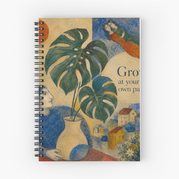 Item preview, Botanical Soul Art & Gentle Reminders - Grow at your own pace #4 designed and sold by Helios Be. Lavsh.