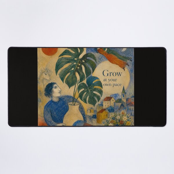 Item preview, Botanical Soul Art & Gentle Reminders - Grow at your own pace #4 designed and sold by Helios Be. Lavsh.