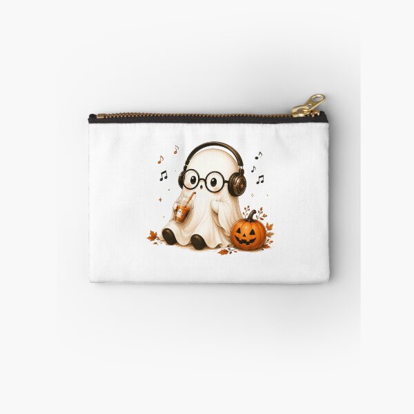 Item preview, Cute Ghost with Headphones designed and sold by abieran.