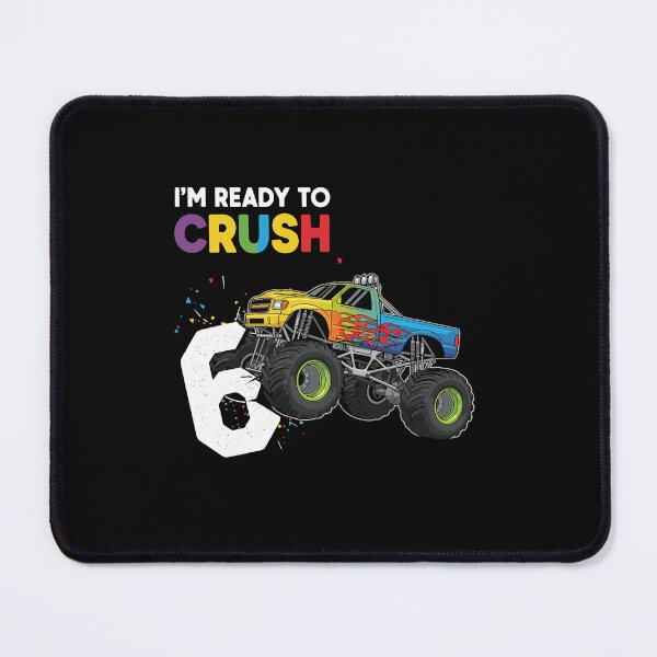 Item preview, I'm Ready To Crush 6th Birthday Monster Truck Boy Girl designed and sold by PopStars1993.