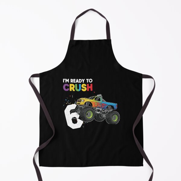 Item preview, I'm Ready To Crush 6th Birthday Monster Truck Boy Girl designed and sold by PopStars1993.