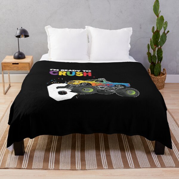 Item preview, I'm Ready To Crush 6th Birthday Monster Truck Boy Girl designed and sold by PopStars1993.