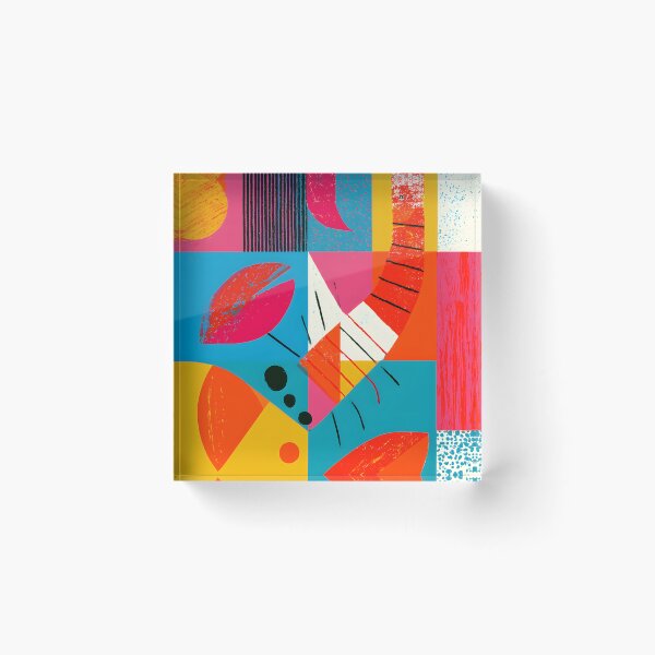 Item preview, Scorpio Intense Energy Abstract Zodiac Composition Bold Geometric Transformation Deep Cosmic Power designed and sold by OlfactoART Studio.