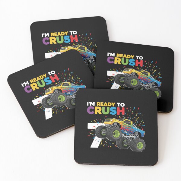 Item preview, I'm Ready To Crush Seven Monster Truck Birthday Boy designed and sold by PopStars1993.