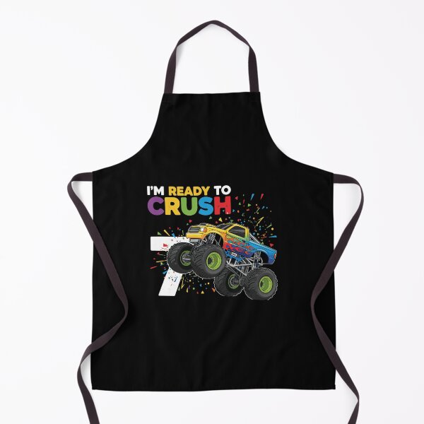 Item preview, I'm Ready To Crush Seven Monster Truck Birthday Boy designed and sold by PopStars1993.
