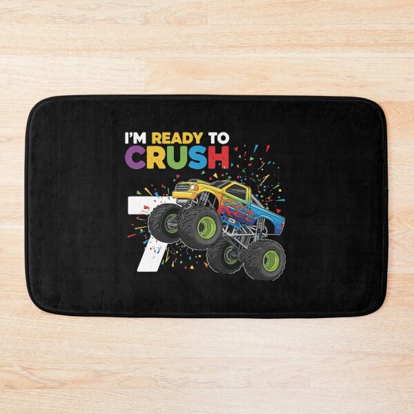 Item preview, I'm Ready To Crush Seven Monster Truck Birthday Boy designed and sold by PopStars1993.