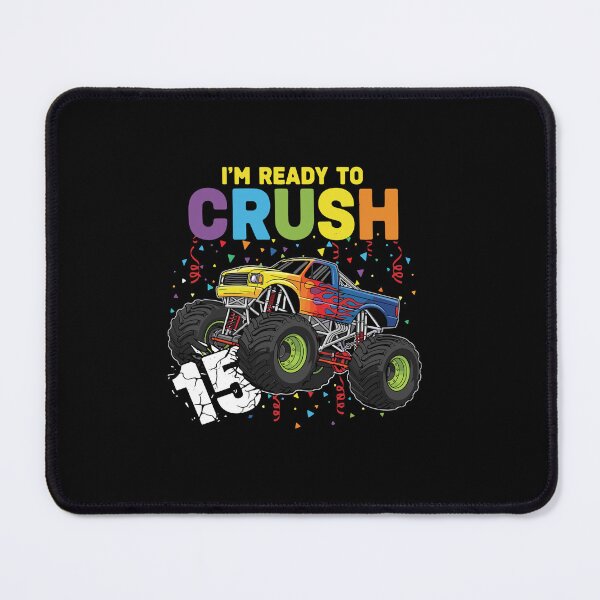 Item preview, I'm Ready To Crush 10 Monster Truck Tenth Birthday designed and sold by PopStars1993.