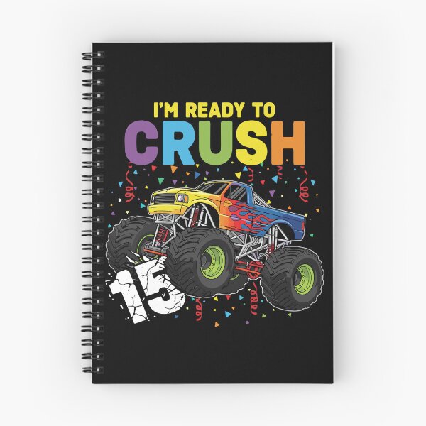 Item preview, I'm Ready To Crush 10 Monster Truck Tenth Birthday designed and sold by PopStars1993.