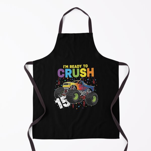 Item preview, I'm Ready To Crush 10 Monster Truck Tenth Birthday designed and sold by PopStars1993.