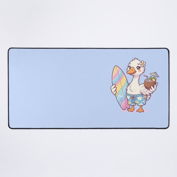 Item preview, Surfing Duck with Drink designed and sold by abieran.