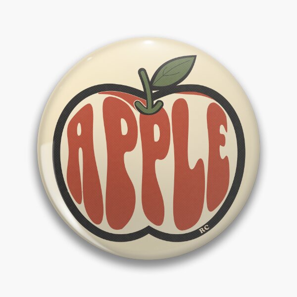 Item preview, Red Retro Apple designed and sold by Retro Callback.