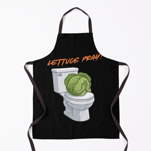 Item preview, Lettuce Pray - Cute Christian Humor Veggie Pun designed and sold by SpokeBender.