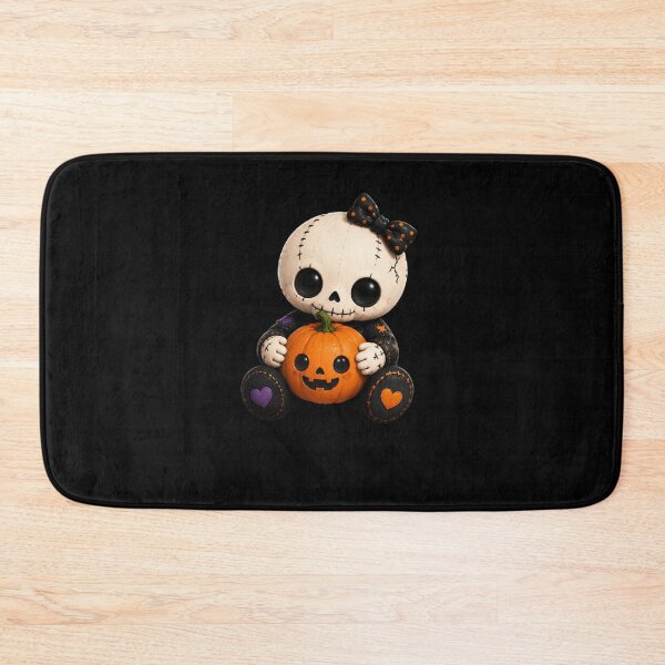 Item preview, Adorable Skeleton with Pumpkin designed and sold by abieran.
