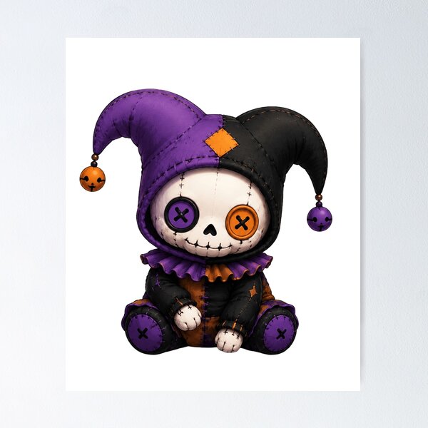 Item preview, Skull Jester Toy designed and sold by abieran.
