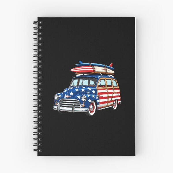 Item preview, Patriotic Surf Wagon designed and sold by abieran.