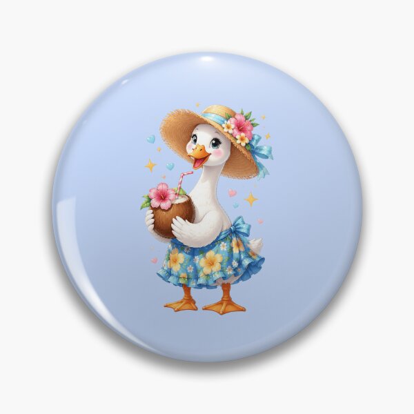 Item preview, Joyful Duck in Summer Attire designed and sold by abieran.