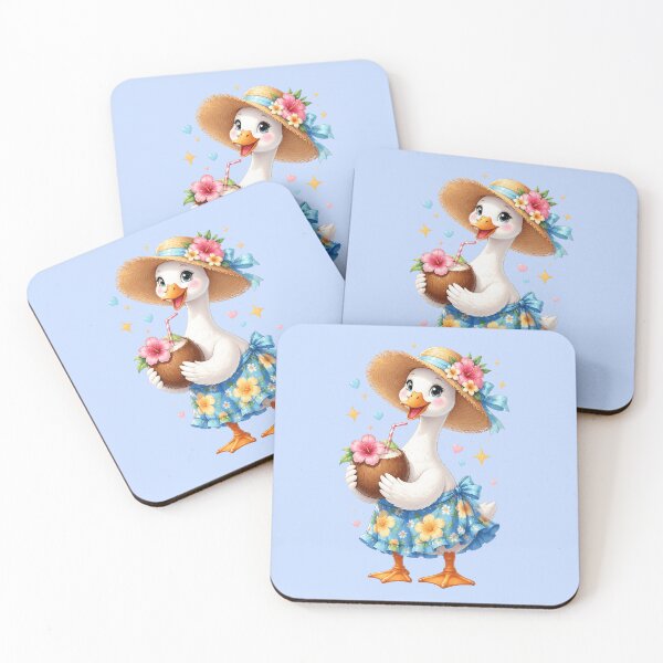 Item preview, Joyful Duck in Summer Attire designed and sold by abieran.
