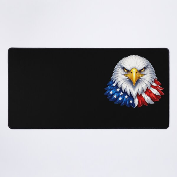Item preview, Patriotic Bald Eagle Portrait designed and sold by abieran.
