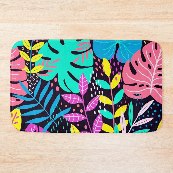 Item preview, Hot Tropic Palm Leaves In Fantasy Island Colors designed and sold by DEC02.