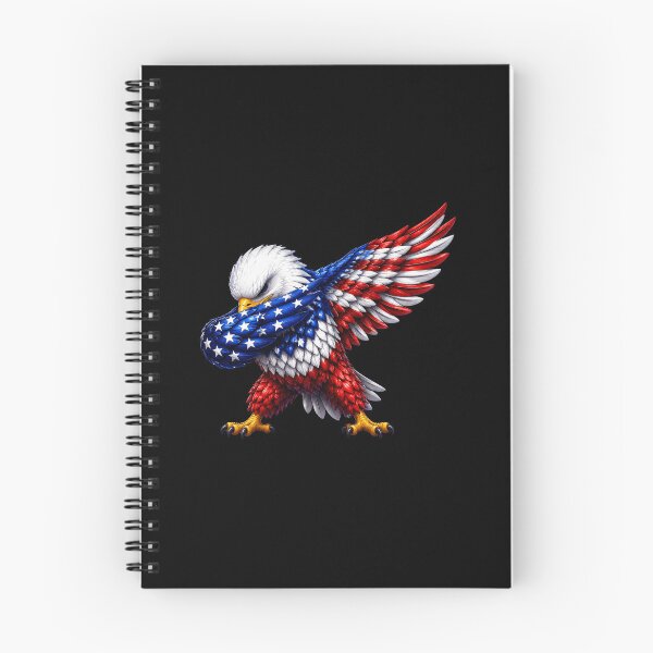 Item preview, Eagle Dabbing with Flag Wings designed and sold by abieran.