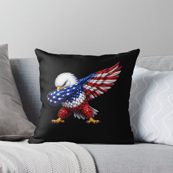 Item preview, Eagle Dabbing with Flag Wings designed and sold by abieran.