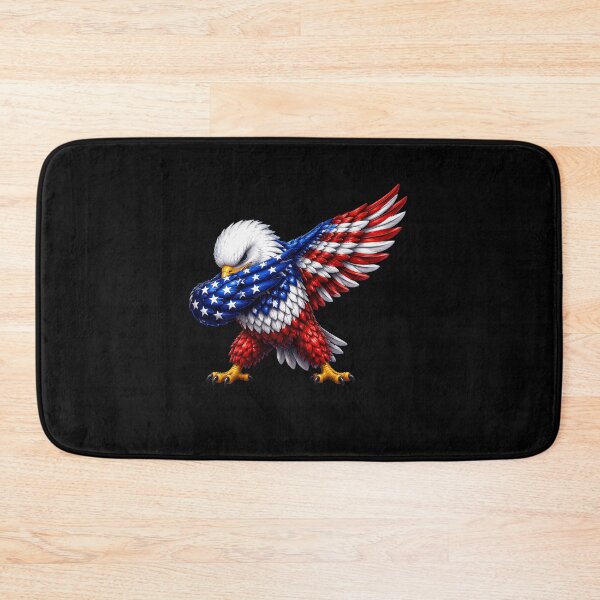 Item preview, Eagle Dabbing with Flag Wings designed and sold by abieran.