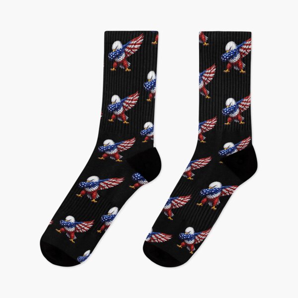 Item preview, Eagle Dabbing with Flag Wings designed and sold by abieran.