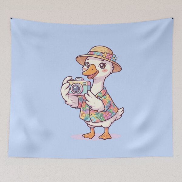 Item preview, Duck Tourist with Camera designed and sold by abieran.