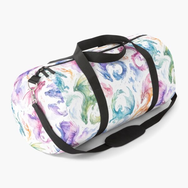 Item preview, Watercolor Dragons Fantasy Pattern designed and sold by Moizento.