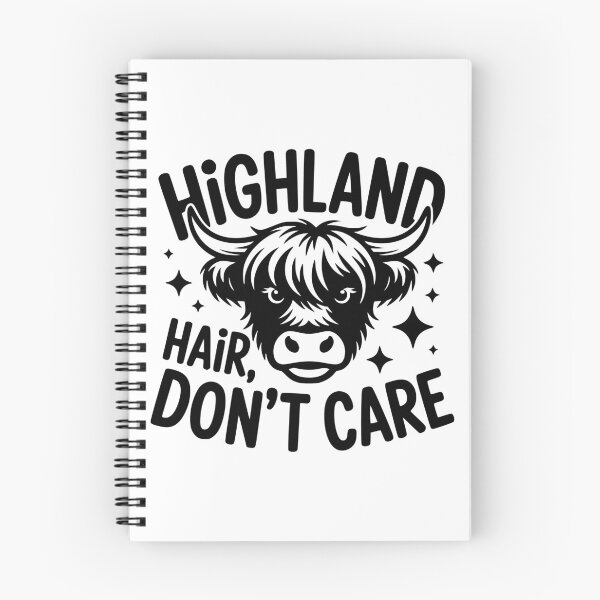 Item preview, Highland Hair Don’t Care designed and sold by theartfulaspie.