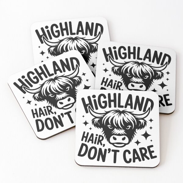 Item preview, Highland Hair Don’t Care designed and sold by theartfulaspie.