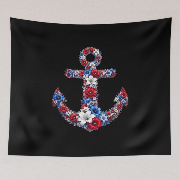 Item preview, Floral Anchor designed and sold by abieran.