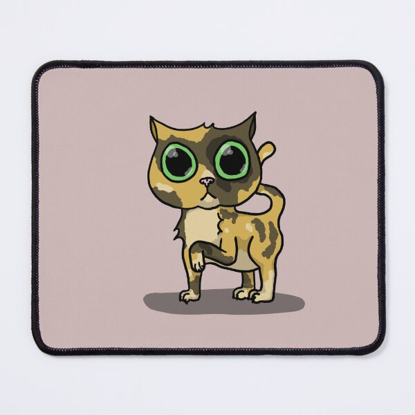 Item preview, Cute Tortoise Shell Cat with Green Eyes designed and sold by Clipboard Creations.