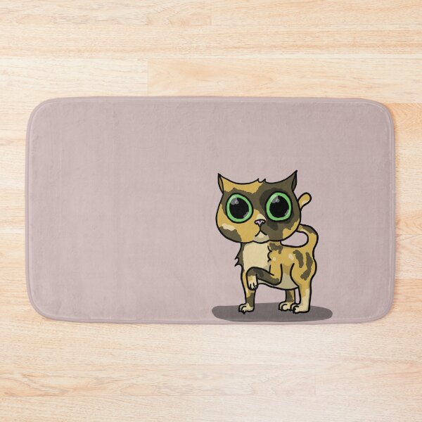 Item preview, Cute Tortoise Shell Cat with Green Eyes designed and sold by Clipboard Creations.