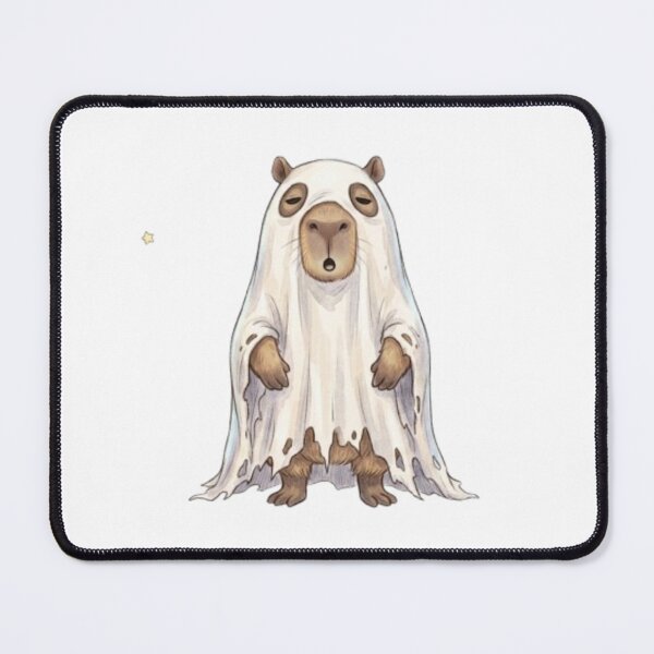 Item preview, Sleepy Ghost Capybara designed and sold by Snurly.
