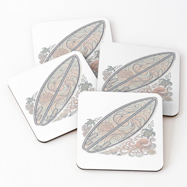 Item preview, Cute Sea Life Surfboard designed and sold by SurferLife.