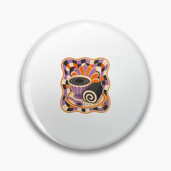 Item preview, Black Sesame Dessert Art and Cute Asian Food Illustration designed and sold by AMICO77.
